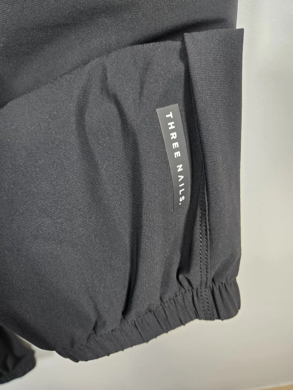 Three Nails Pro-Lite Performance Stretch Jogger Pants Black Size Mens Medium